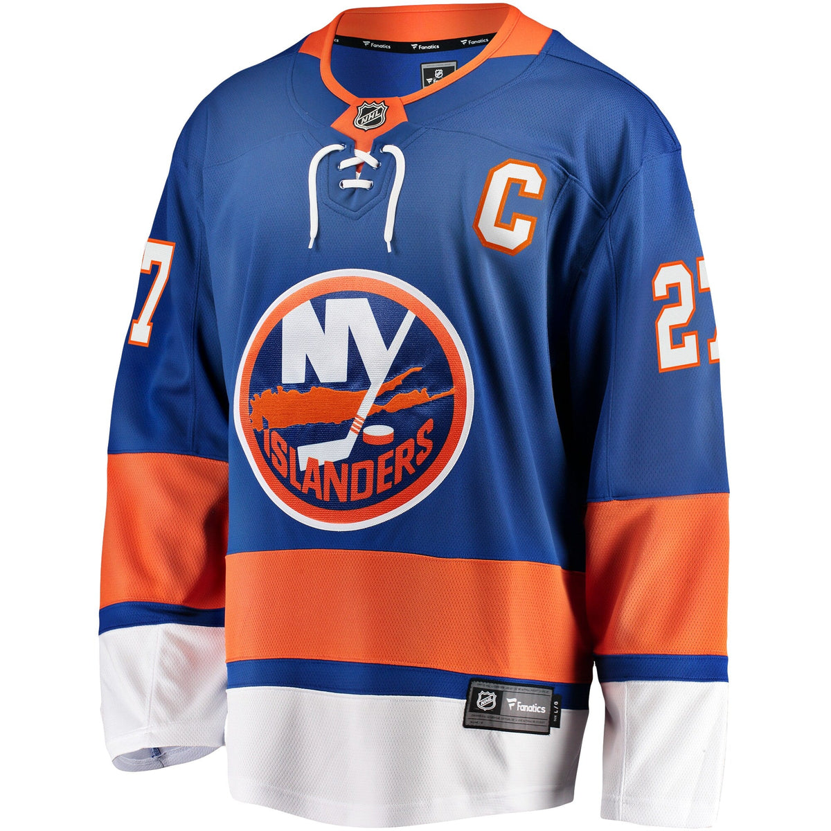New York Islanders Anders Lee Royal Breakaway Hockey Jersey
