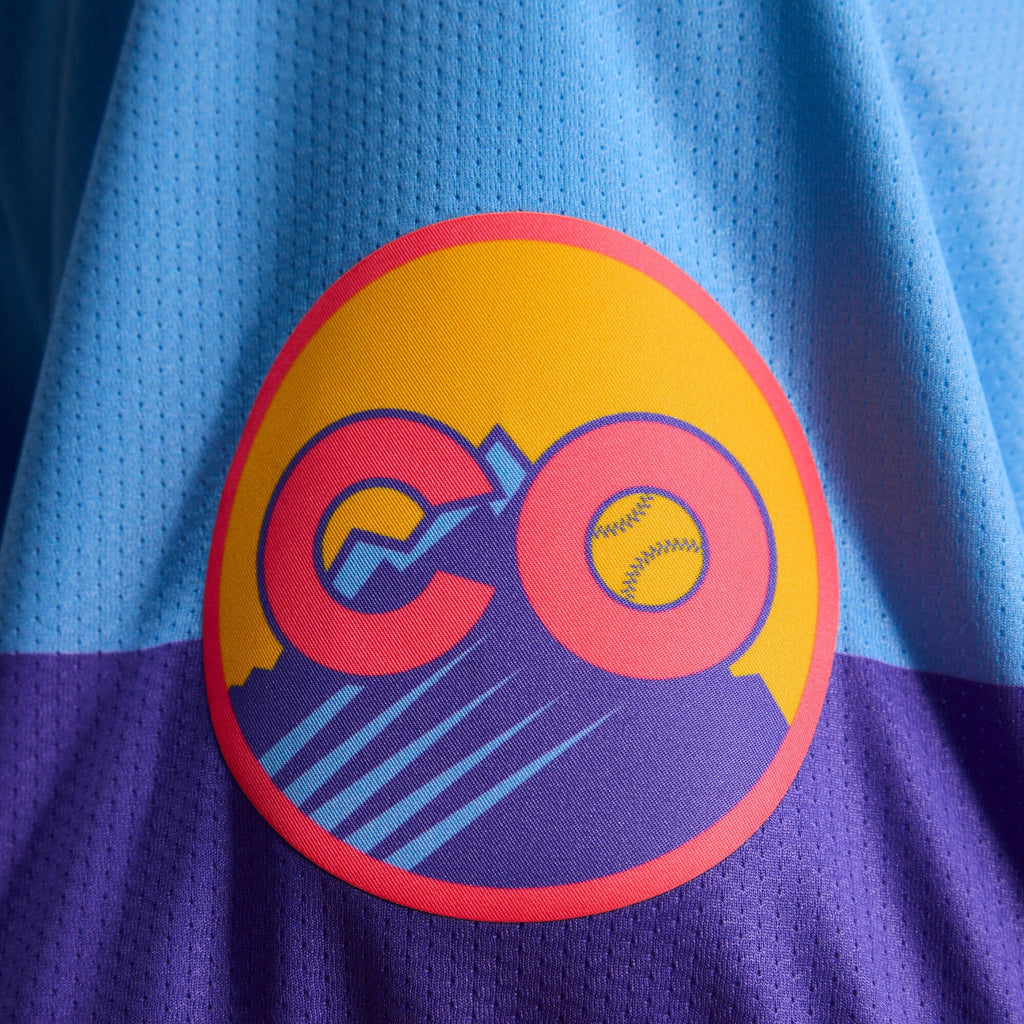 Colorado Rockies Purple/Light Blue 2025 City Connect Limited Baseball Jersey