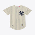 New York Yankees Mickey Mantle Cream 1951 Cooperstown Collection Baseball Jersey