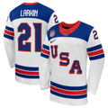 Dylan Larkin White US Hockey 2026 Away Replica Jersey