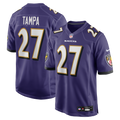 Baltimore Ravens T.J. Tampa Purple Team Game Football Jersey