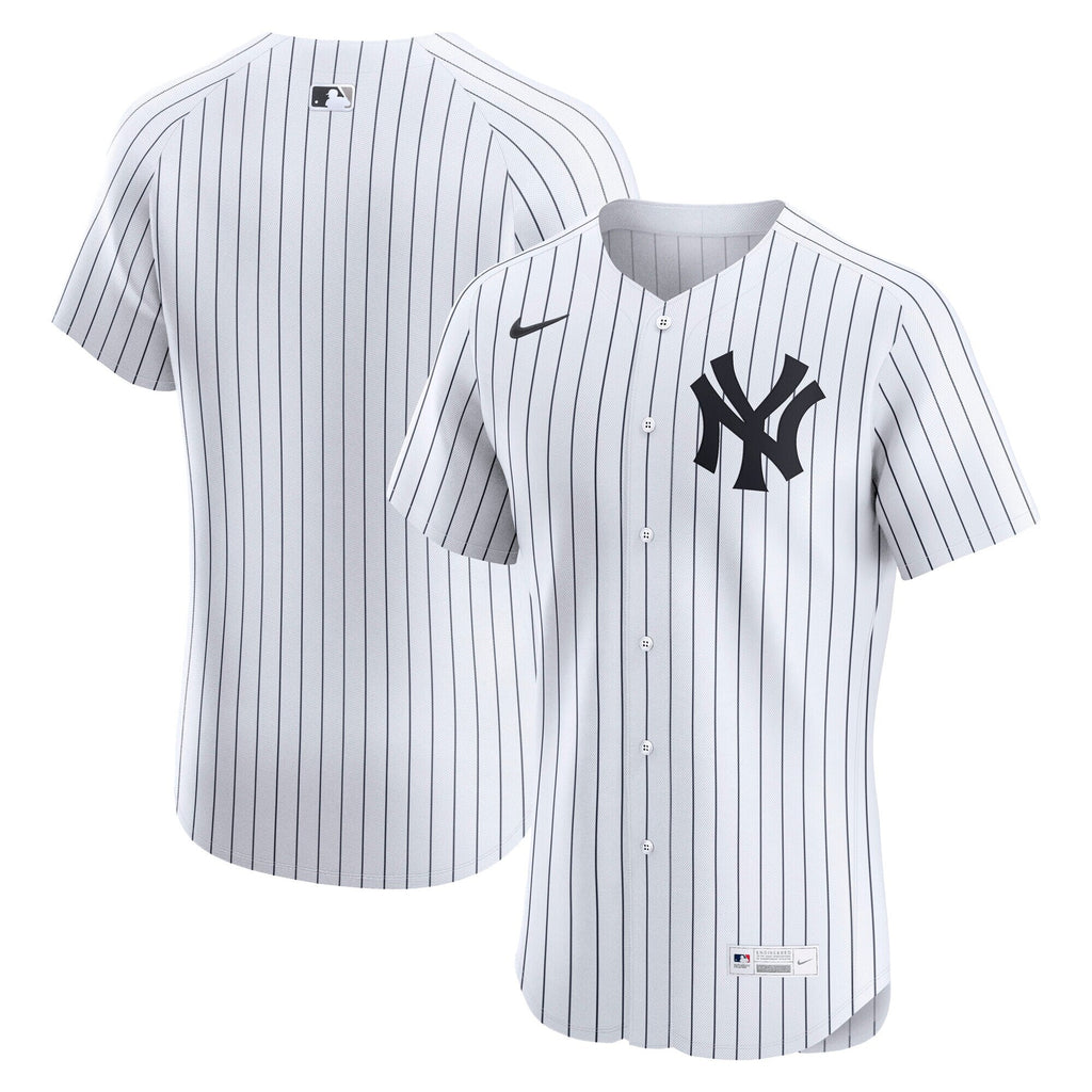 New York Yankees White Home Elite Baseball Jersey