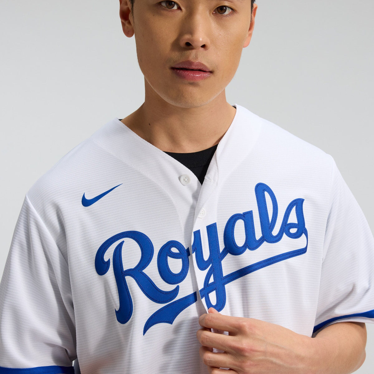 Kansas City Royals Bobby Witt Jr. White Home Replica Player Baseball Jersey