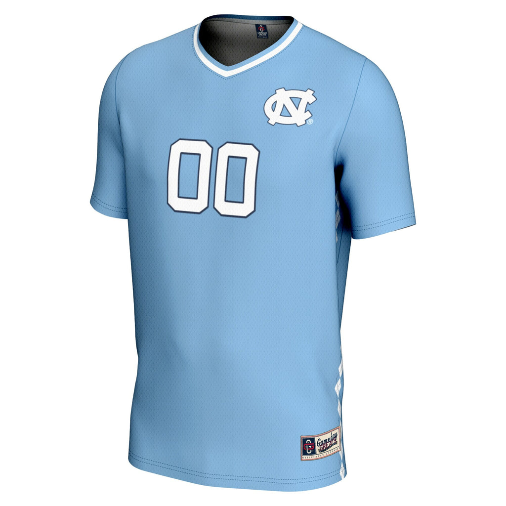 North Carolina Tar Heels NIL Pick-A-Player Lightweight Soccer Jersey - Carolina Blue