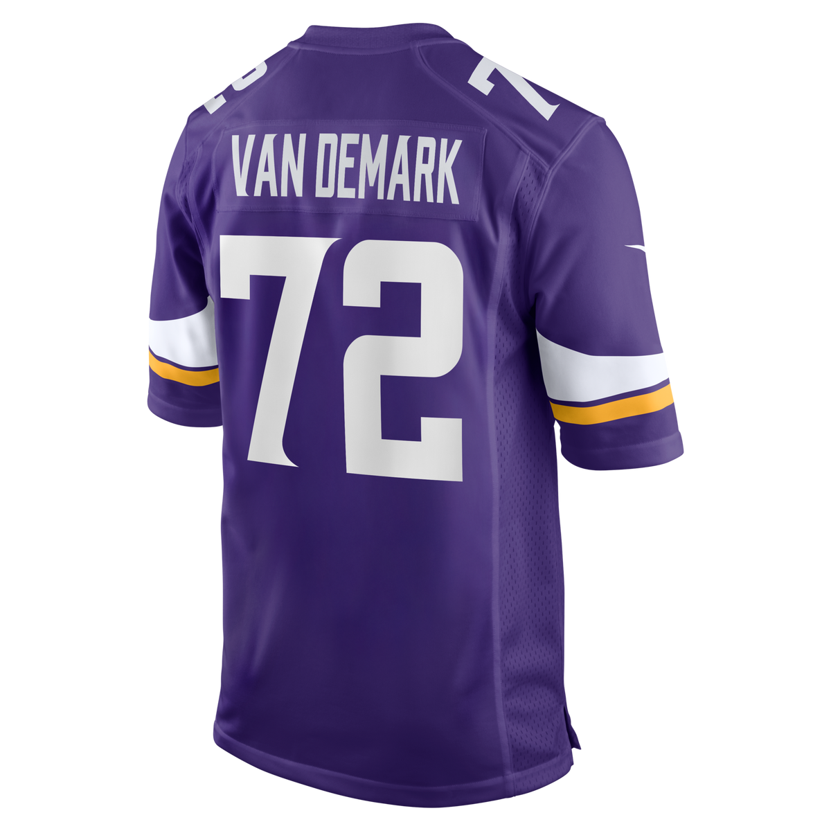Minnesota Vikings Ryan Van Demark Purple Team Game Football Jersey