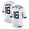 Jacksonville Jaguars Trevor Lawrence White Game Football Jersey