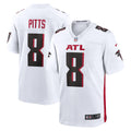 Atlanta Falcons Kyle Pitts White Game Player Football Jersey
