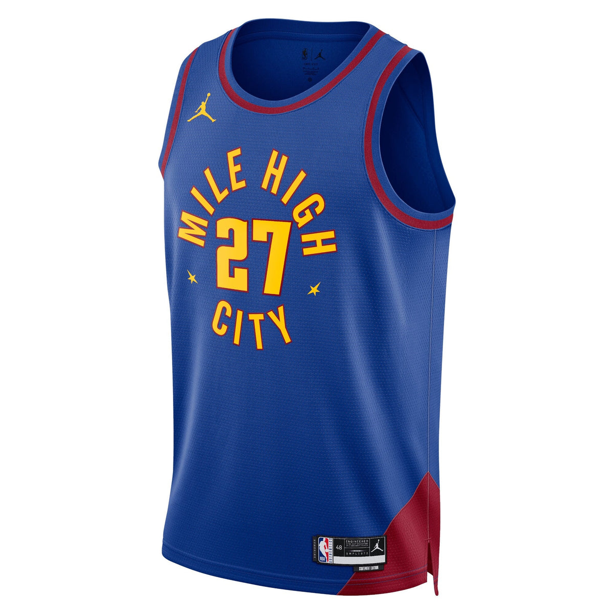 Denver Nuggets Statement Edition Swingman Jersey - Blue - Jamal Murray
