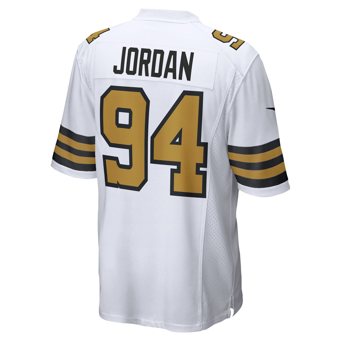 New Orleans Saints Cameron Jordan White Alternate Game Football Jersey