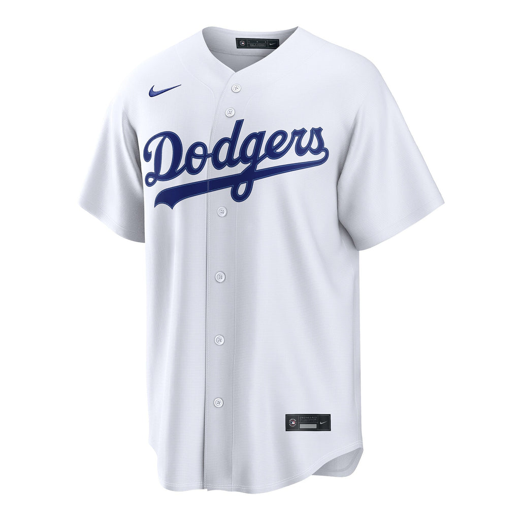 Los Angeles Dodgers Tanner Scott White Home Replica Baseball Jersey
