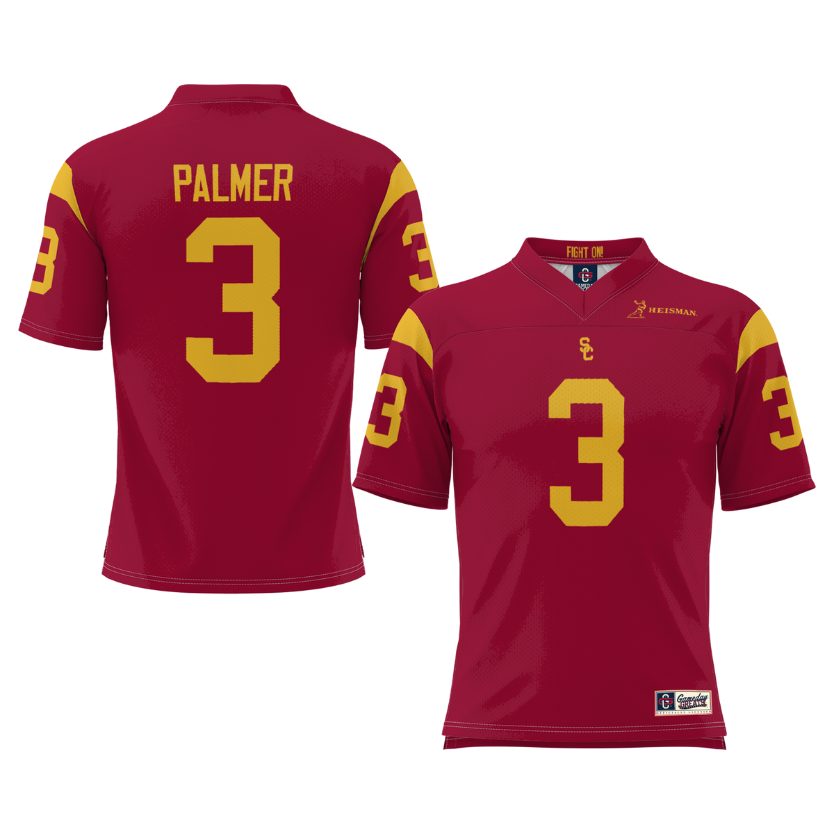 Carson Palmer Cardinal USC Trojans Heisman Football Jersey