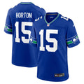 Seattle Seahawks Tory Horton Royal Alternate Game Football Jersey