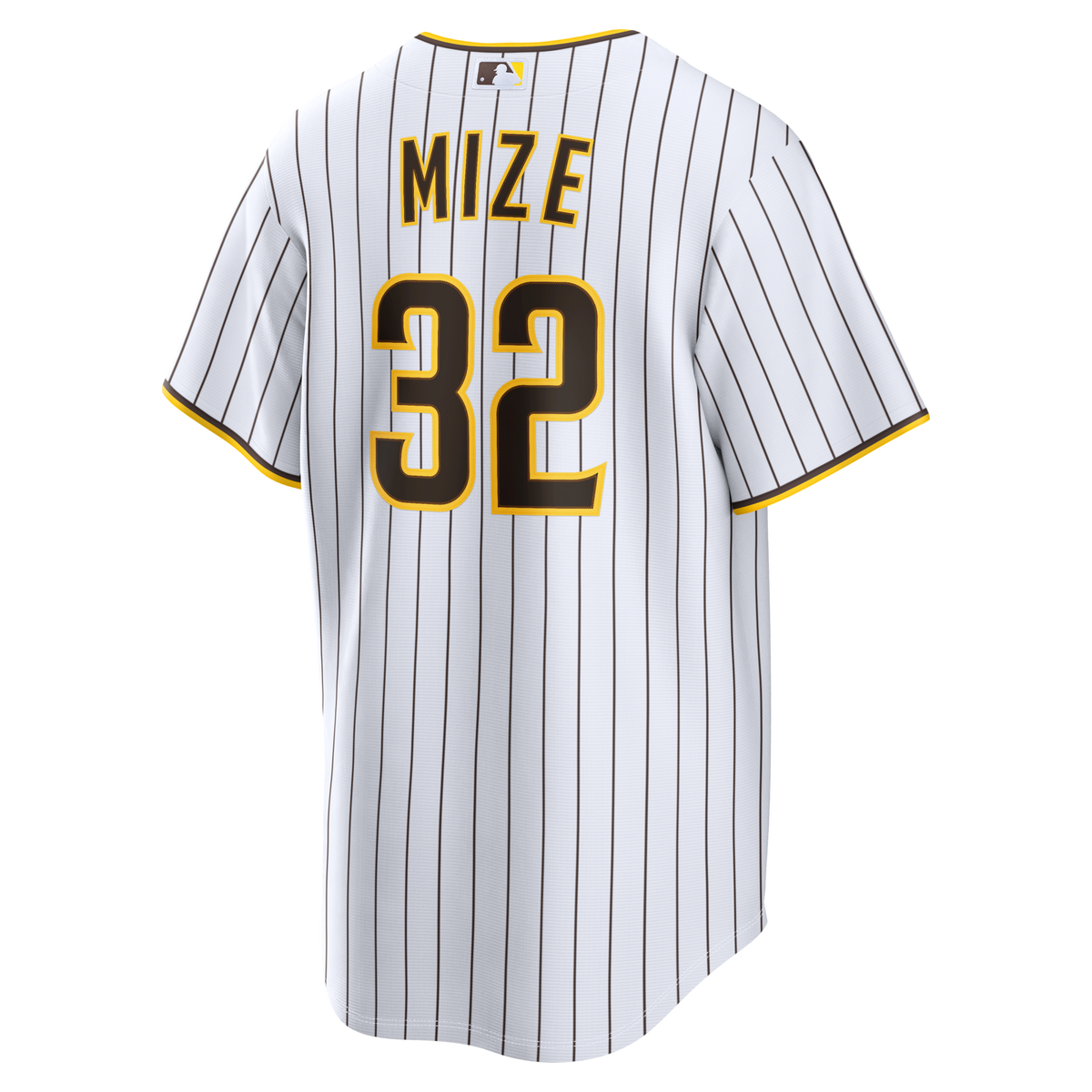 San Diego Padres Casey Mize White Home Replica Baseball Jersey