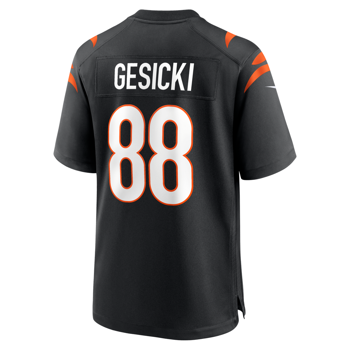 Cincinnati Bengals Mike Gesicki Black Game Football Jersey