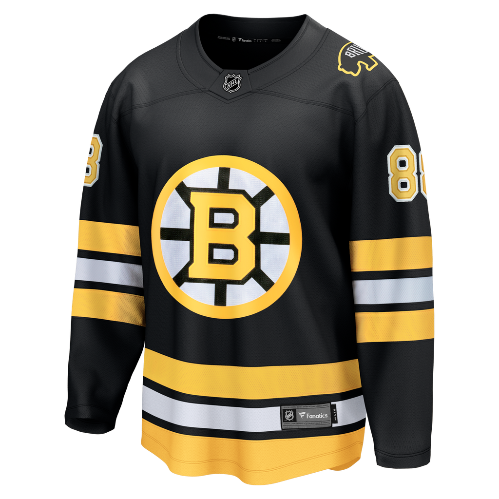 Boston Bruins David Pastrnak Black Home Breakaway Hockey Jersey