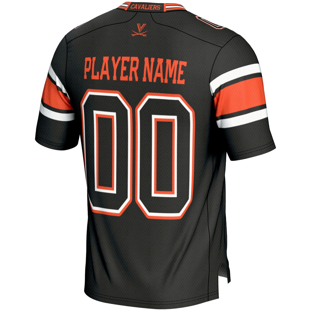 Virginia Cavaliers NIL Pick-A-Player Football Jersey - Black