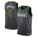 Minnesota Timberwolves Statement Edition Swingman Jersey - Gray - Anthony Edwards