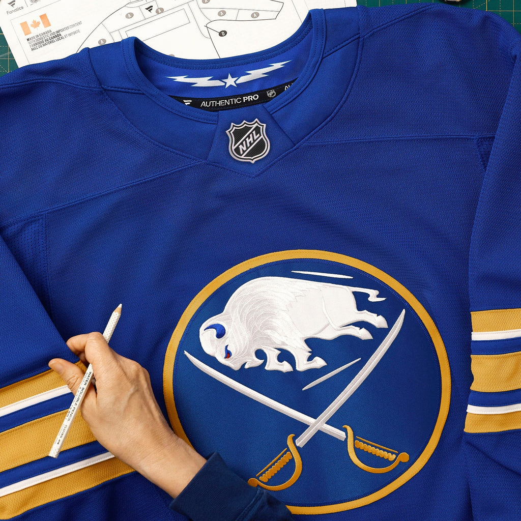 Buffalo Sabres Royal Home Pro Custom Jersey