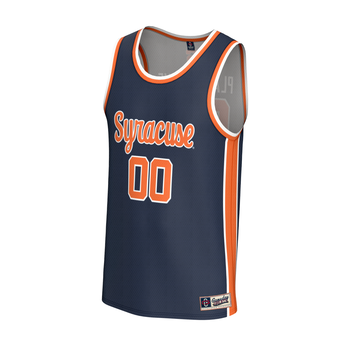 Syracuse Orange NIL Pick-A-Player Basketball Lightweight Jersey - Navy