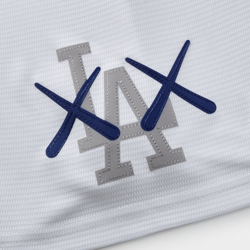 Los Angeles Dodgers x KAWS White Stadium Baseball Jersey