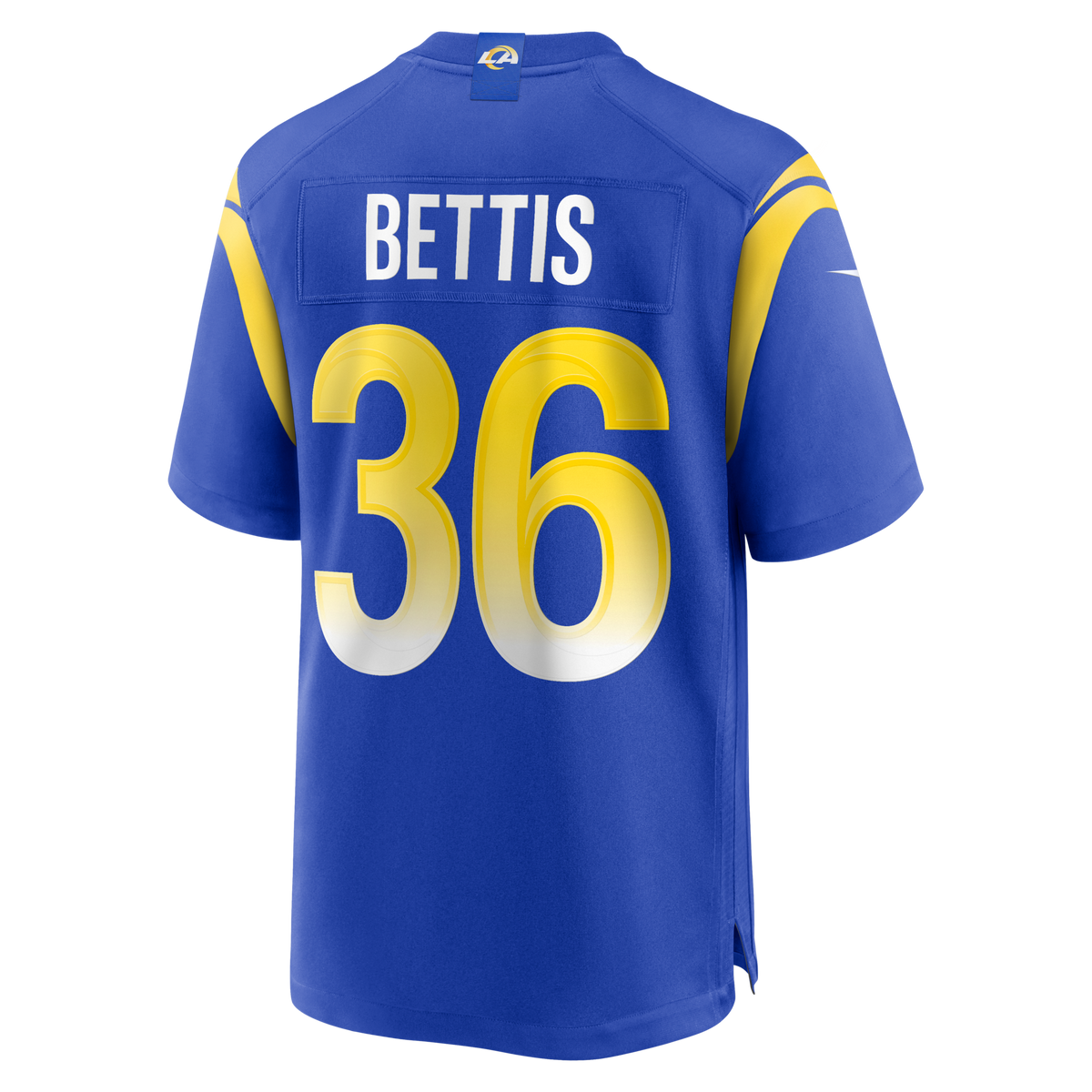 Los Angeles Rams Jerome Bettis Royal Game Retired Player Football Jersey