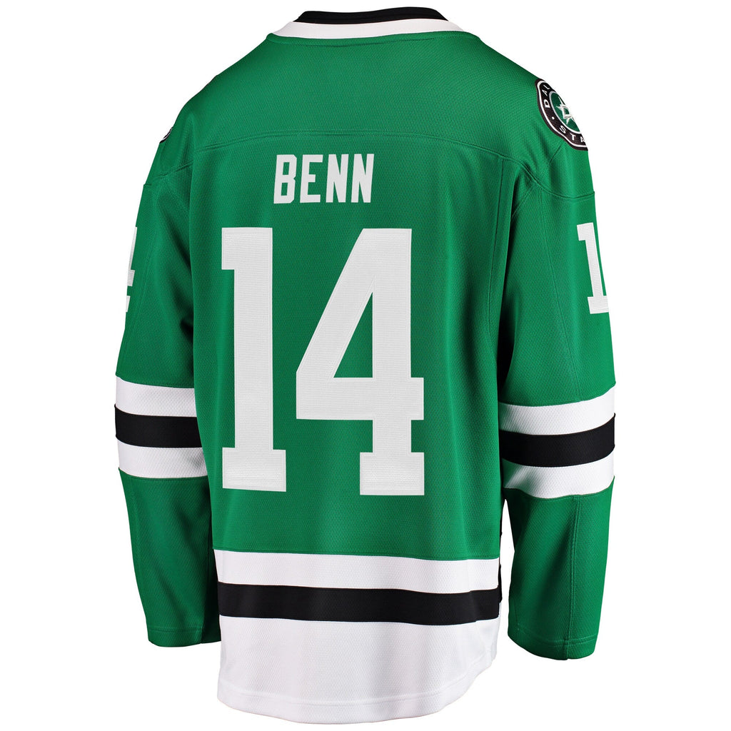 Dallas Stars Jamie Benn Green Breakaway Player Hockey Jersey