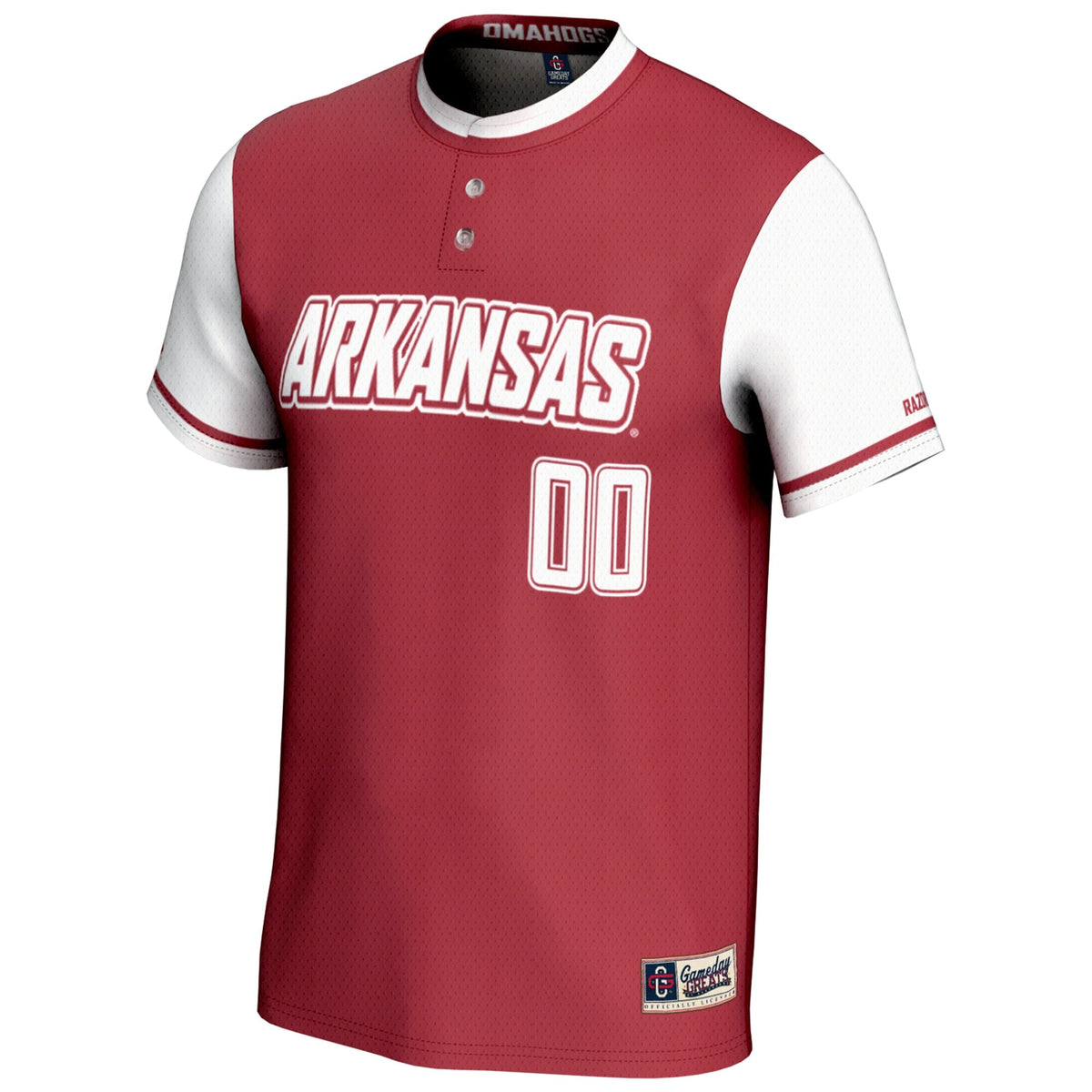 Arkansas Razorbacks NIL Pick-A-Player Lightweight Softball Jersey - Red