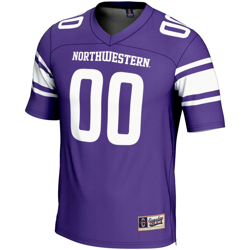 Northwestern Wildcats NIL Pick-A-Player Football Jersey - Purple