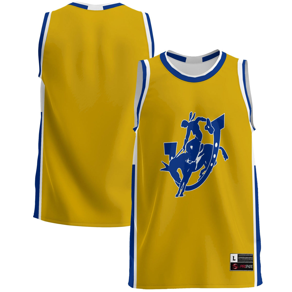 Southern Arkansas Muleriders Lightweight Basketball Jersey - Gold