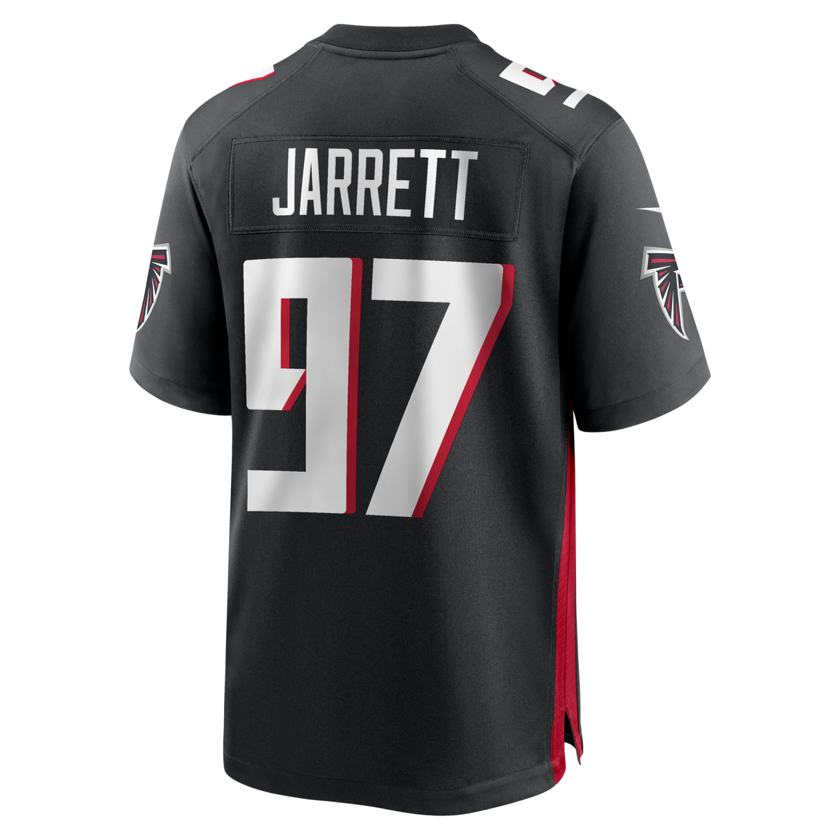 Atlanta Falcons Grady Jarrett Black Game Player Football Jersey