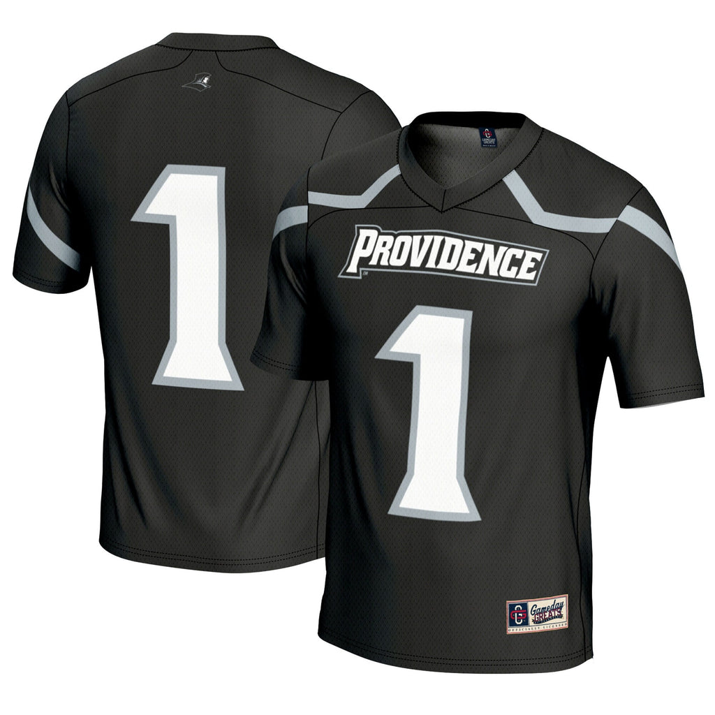 #1 Providence Friars Lightweight Lacrosse Jersey - Black