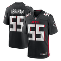 Atlanta Falcons John Abraham Black Game Retired Player Football Jersey
