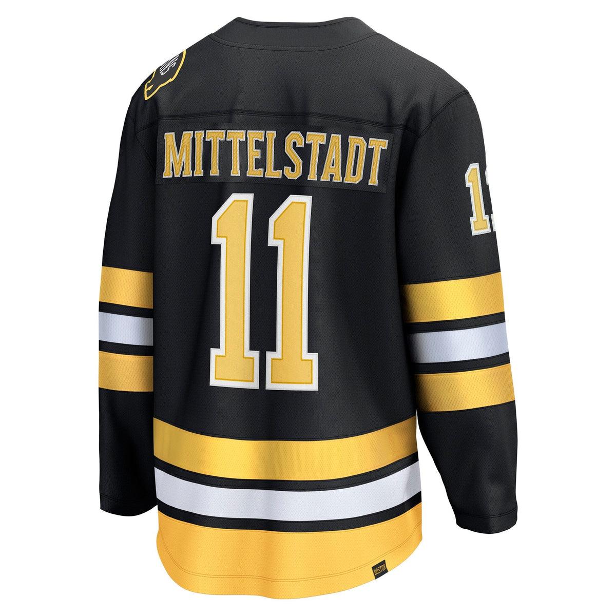 Boston Bruins Casey Mittelstadt Black Home Breakaway Player Hockey Jersey