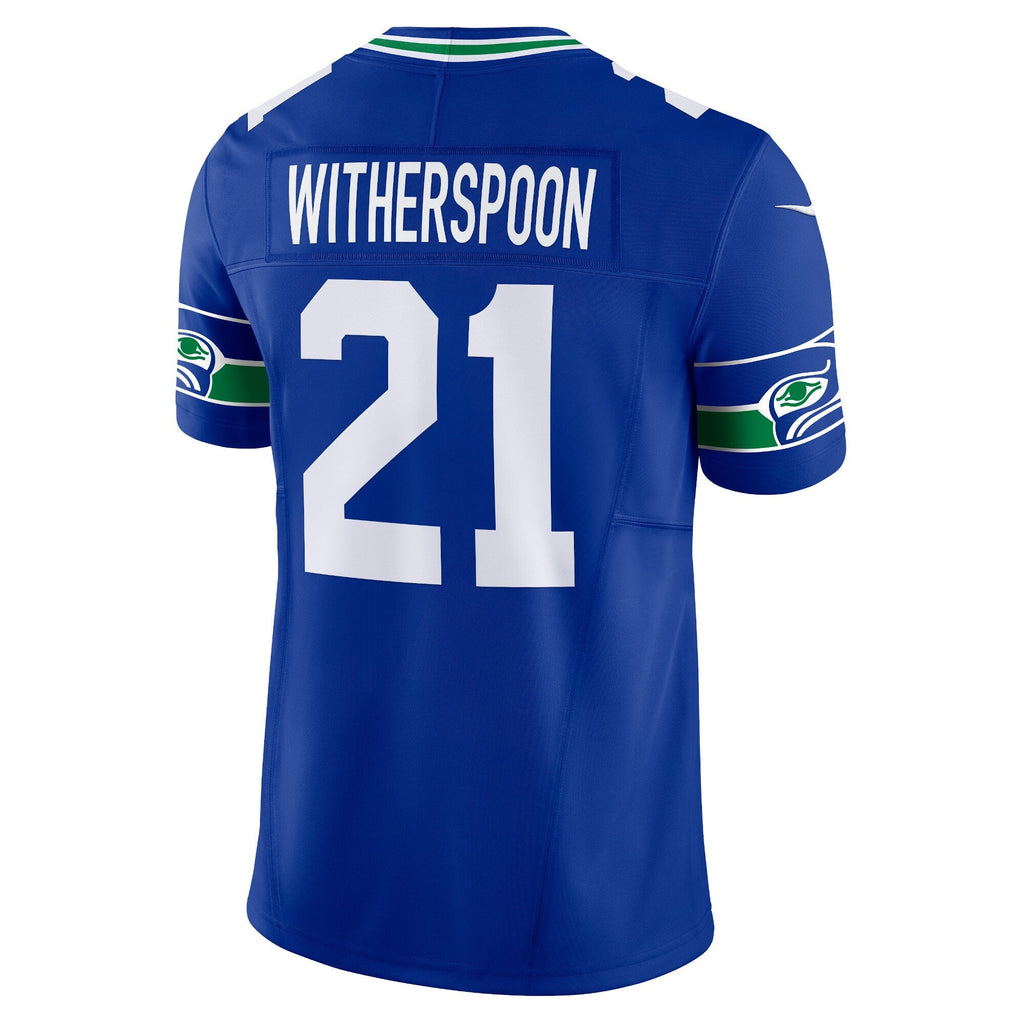 Seattle Seahawks Devon Witherspoon Royal Alternate Vapor F.U.S.E. Limited Football Jersey