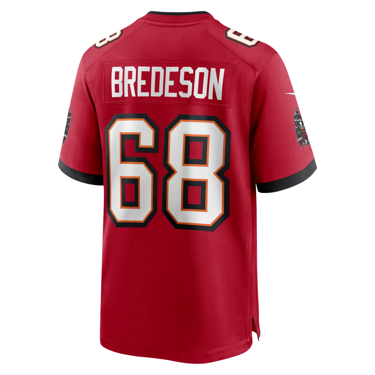 Tampa Bay Buccaneers Ben Bredeson Red Game Football Jersey
