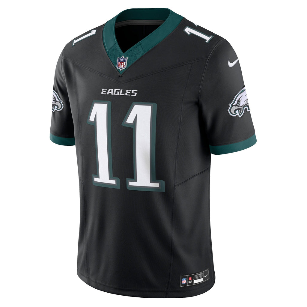 Philadelphia Eagles A.J. Brown Black Alternate Vapor F.U.S.E. Limited Football Jersey