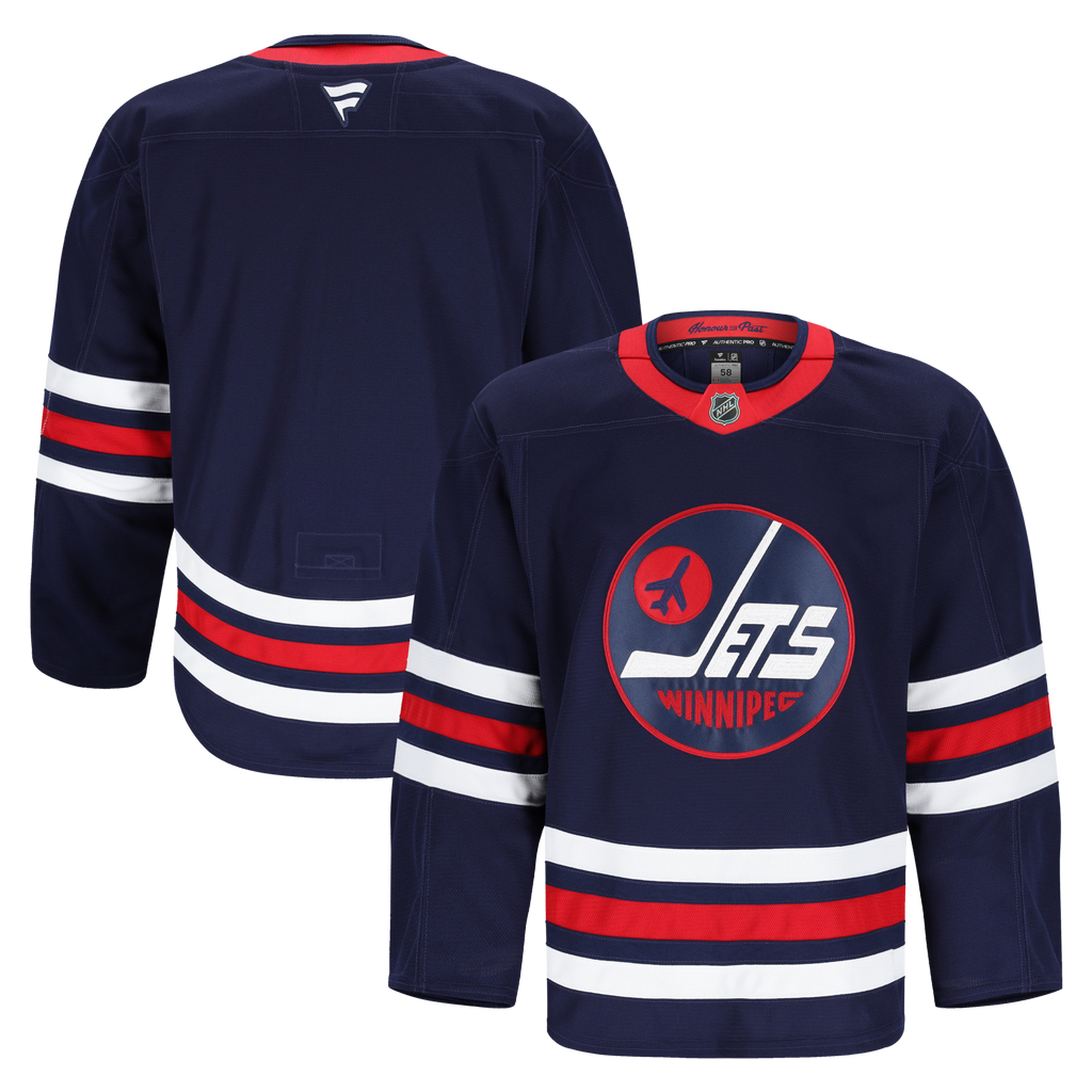 Winnipeg Jets Navy Alternate Pro Jersey