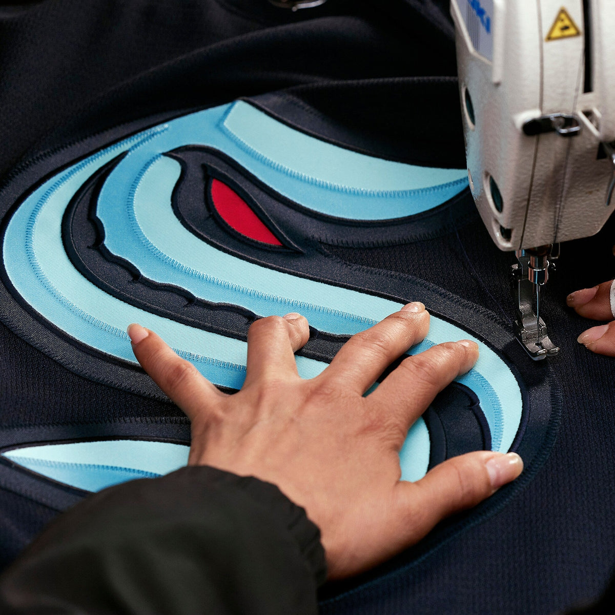 Seattle Kraken Deep Sea Blue Home Pro Jersey
