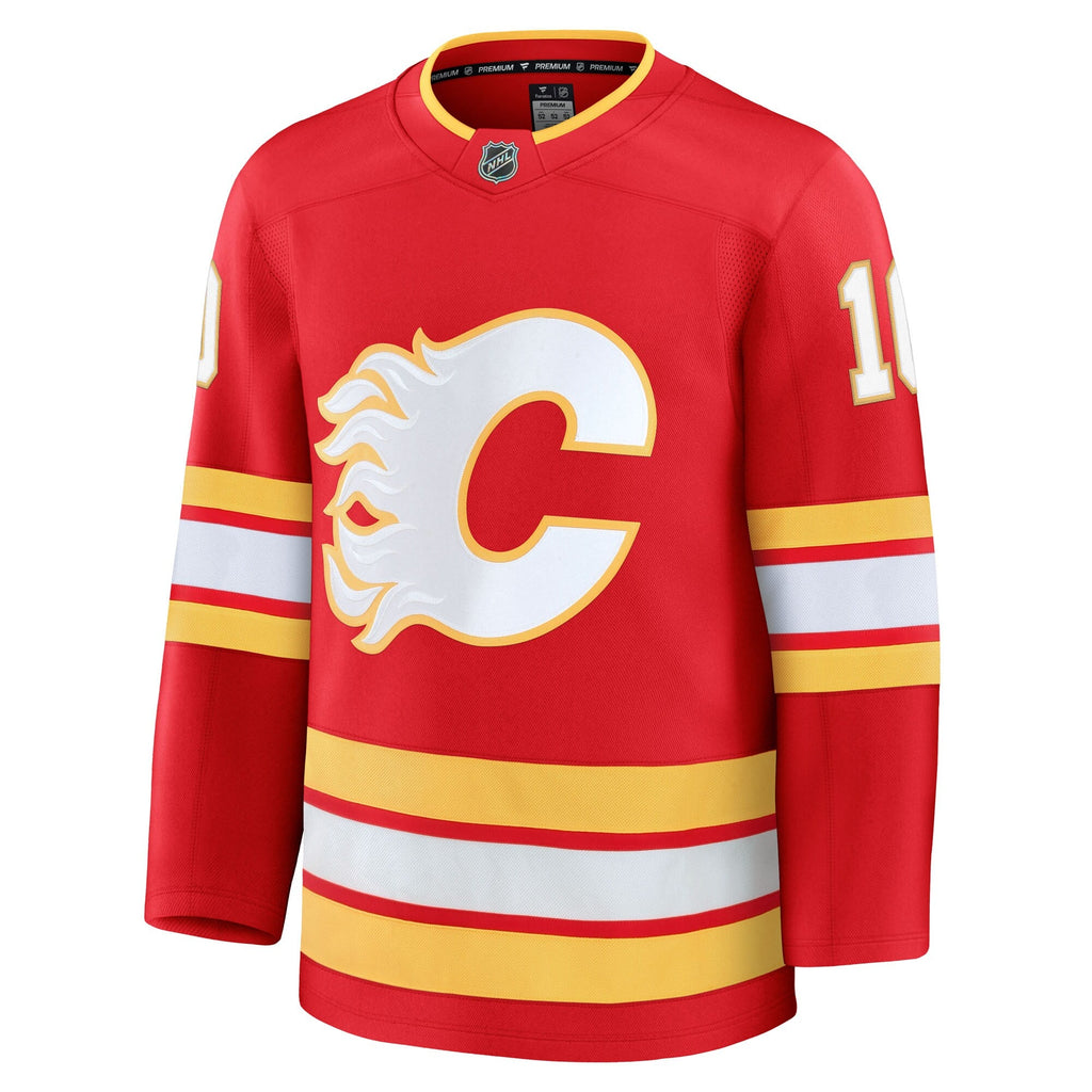 Calgary Flames Jonathan Huberdeau Red Home Premium Jersey