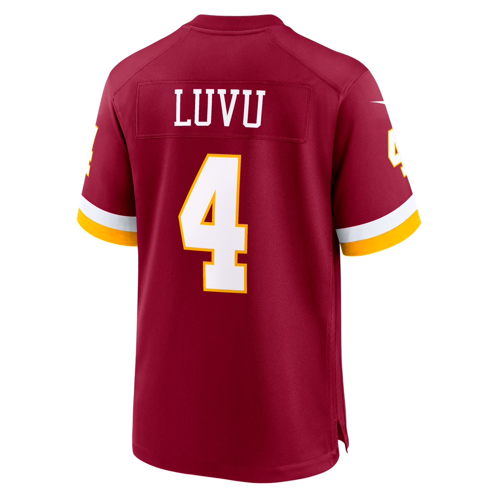 Washington Commanders Frankie Luvu Burgundy Game Football Jersey