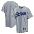 Los Angeles Dodgers Gray Road Replica Baseball Jersey