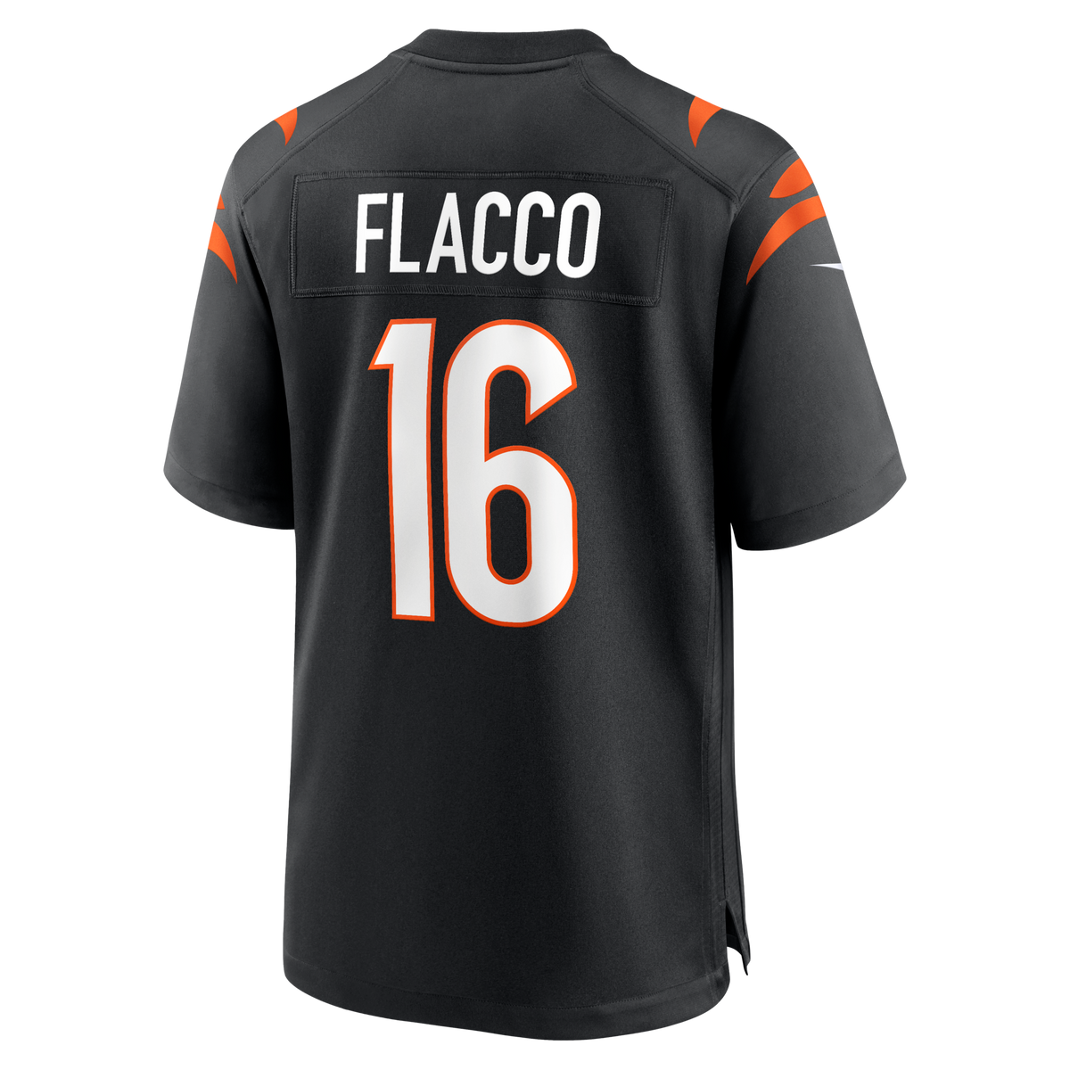 Cincinnati Bengals Joe Flacco Black Team Game Football Jersey