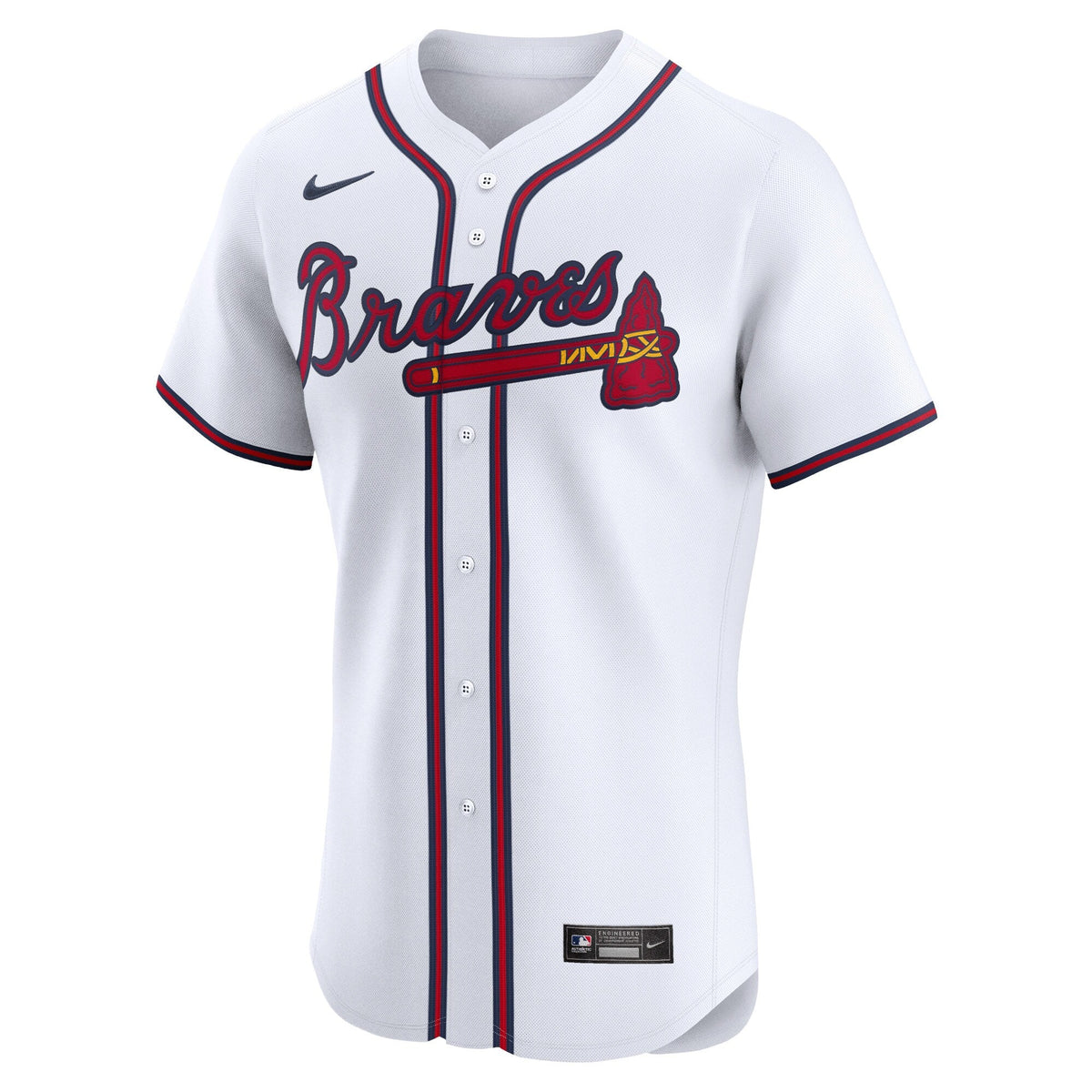 Atlanta Braves Matt Olson White Home Elite Player Baseball Jersey
