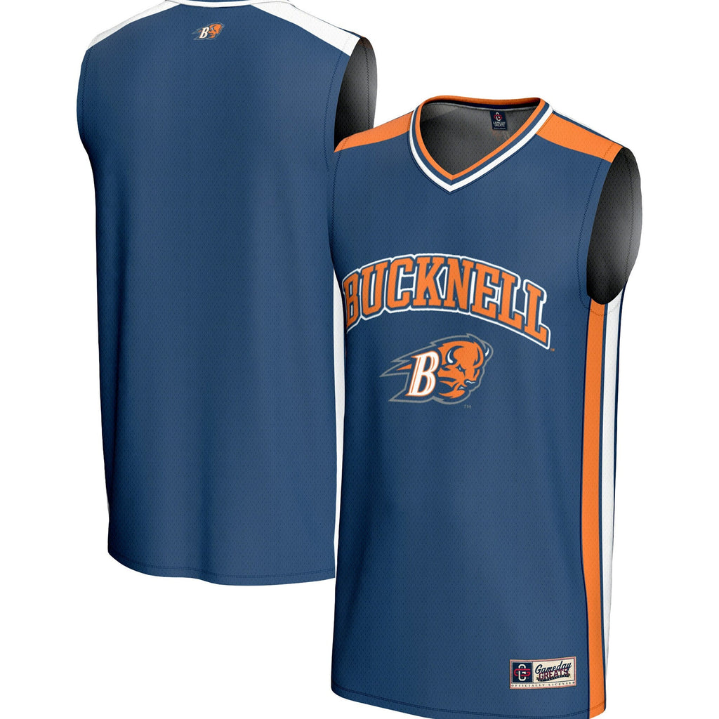 Bucknell Bison Spirit Basketball Jersey - Blue