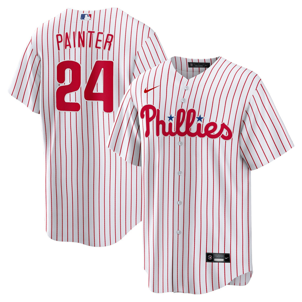 Philadelphia Phillies Andrew Painter White Home Replica Baseball Jersey