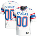 Kansas Jayhawks NIL Pick-A-Player Football Jersey - White