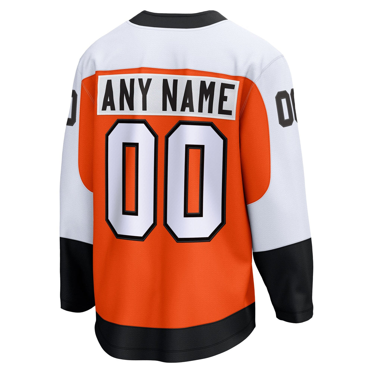 Philadelphia Flyers Orange Home Breakaway Custom Hockey Jersey