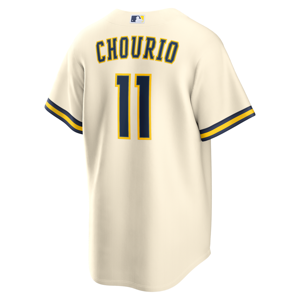 Milwaukee Brewers Jackson Chourio Cream Home Replica Baseball Jersey