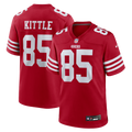 San Francisco 49ers George Kittle Scarlet Player Game Football Jersey