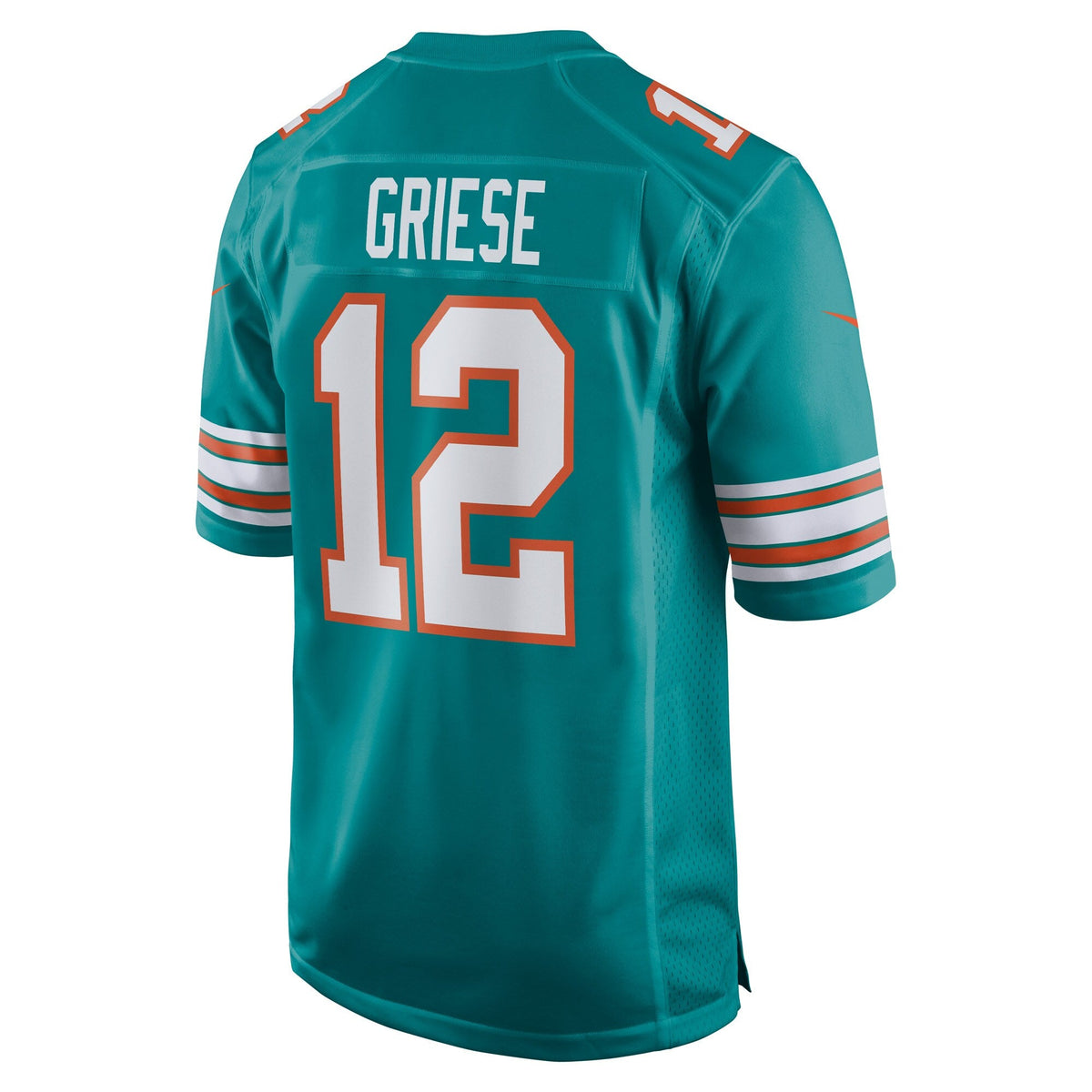 Miami Dolphins Bob Griese Aqua Retired Player Football Jersey
